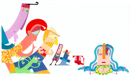 Ilustración del libro Fecerica aburrida